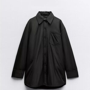 Zara Women's Black Puffer Jacket